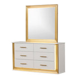 Obsession - Square Mirror - White