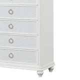 Abigale - 5 Drawer Chest With LED Lighting - White
