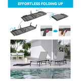 Chaise Lounge Outdoor (Set of 2)