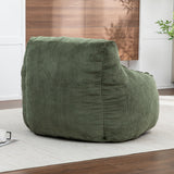 Comfy Bean Bag Chair With Filler, Fluffy And Cozy Seating