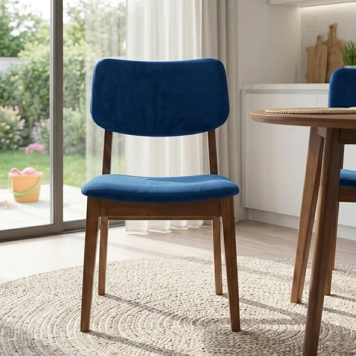 Carlos - Solid Back Side Chair (Set of 2)