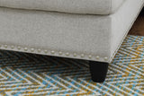 Alger - Left Hand Facing Sofa & Chaise With Ottoman