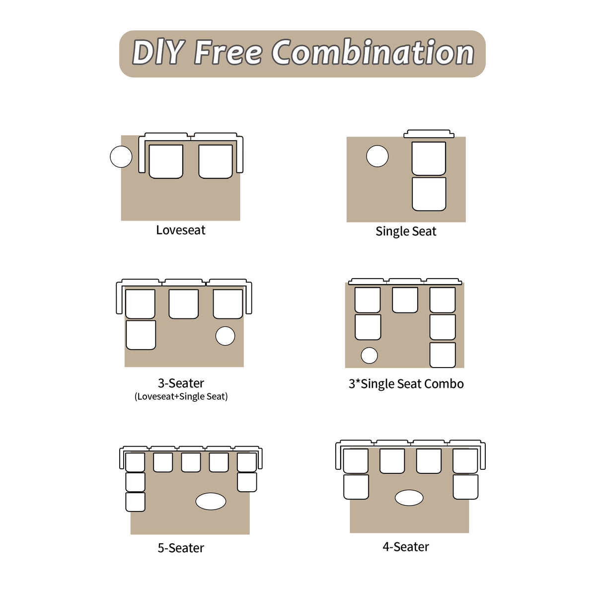 Compressed Sofa, Large Sectional Couches For Living Room
