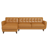 Allison - Mid-Century Modern Sectional Sofa Chaise