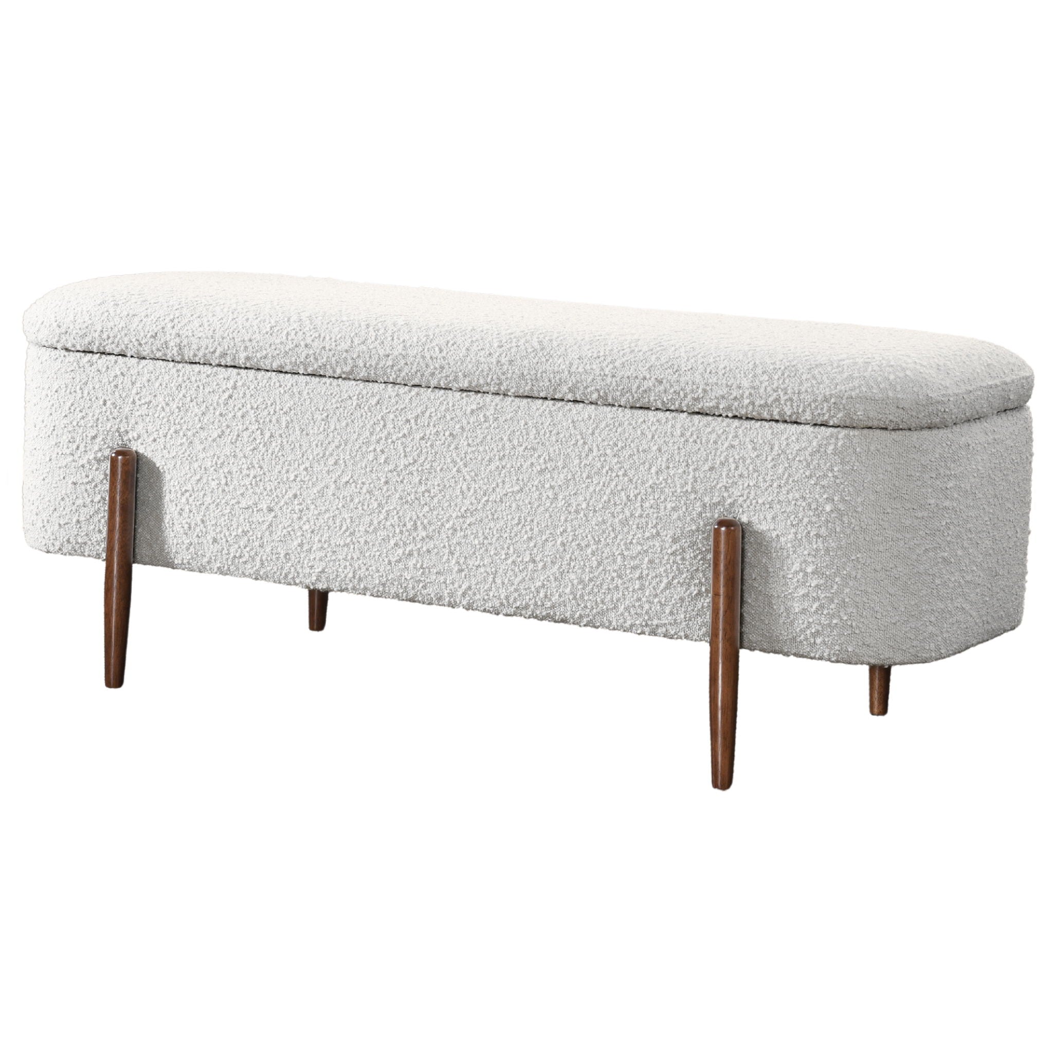 Sarna Storage Bench - Ivory - Thumbnail 3