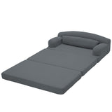 2 Seater Sofa Bed, Compact Foldable Floor Couch
