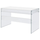 Barretta - 2 Drawer Writing Desk - Gloss White