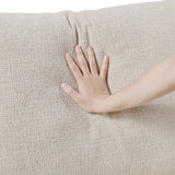 Beige Chenille Modular Armless Chair - 🟢 Armless Chairs available at Alpine Outlets in Denver