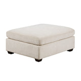 Beige Chenille Modular Ottoman - 🟢 Ottomans available at Alpine Outlets in Denver