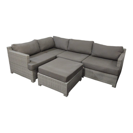 Belmont 5 - Piece Gray Seating Set - Alpine Outlets