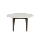 Essence - 54" Round Dining Table With Marble Top