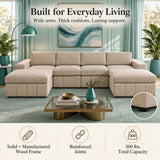 Modular Sectional Sofa, Reversible Set