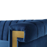2 Piece Sofa Set With Tufted Back And Deep Seating