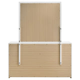 Lauryn - 6 Drawer Dresser With Mirror - Gloss White