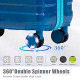 Luggage Set 20" /24" /28" With Combination Lock And Silent Wheels