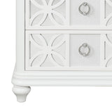 Abigale - Nightstand With Mirror Top, LED Lighting (Includes Mirror And Nightstand) - White