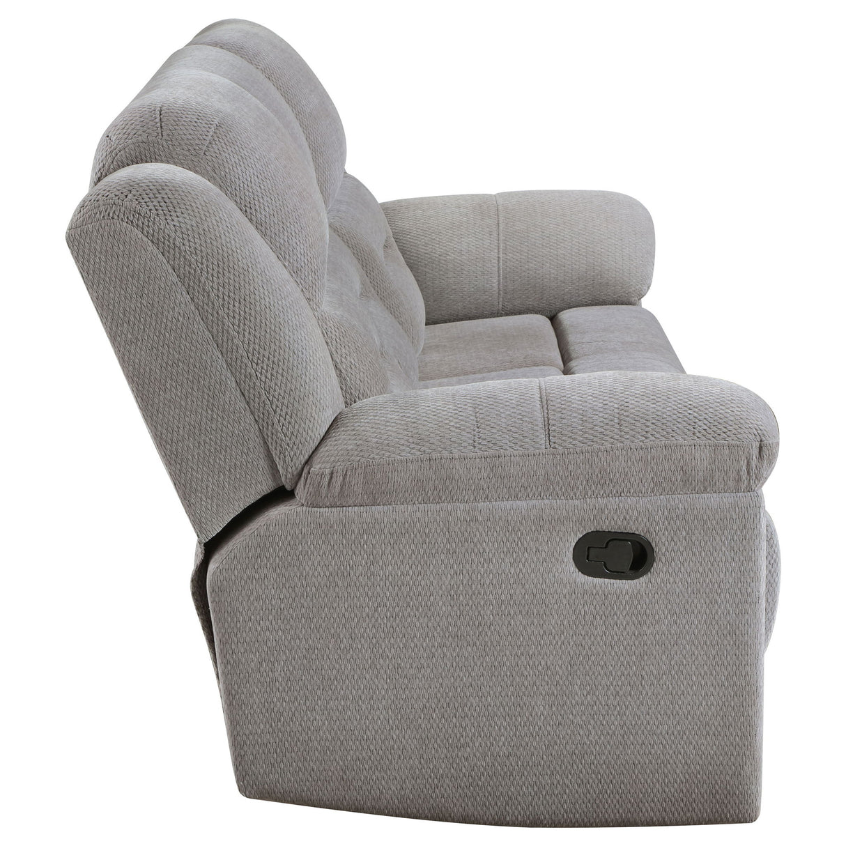 Sebring - Reclining Sofa With Manual Recline - Gray