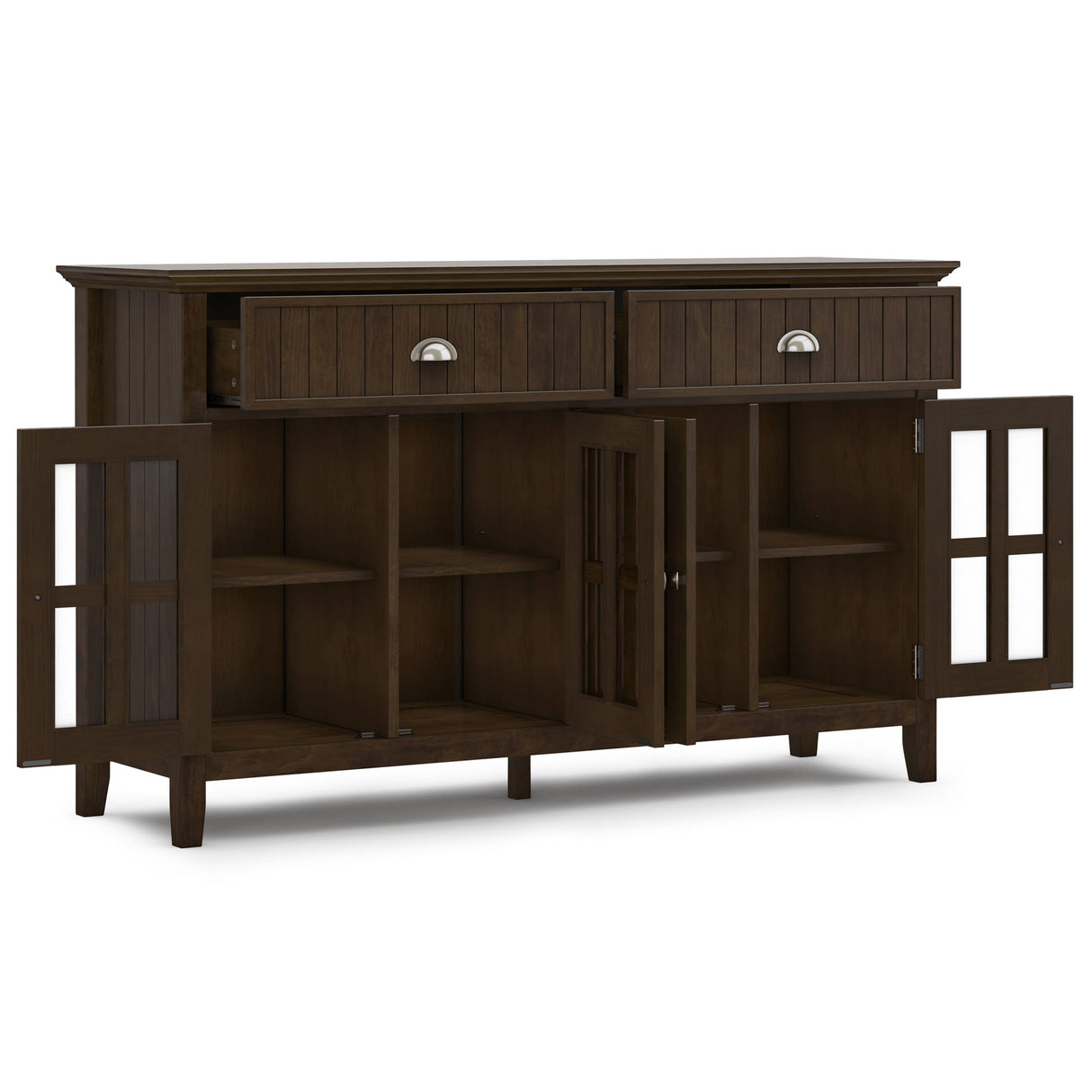 Acadian - Large Sideboard Buffet - Brown