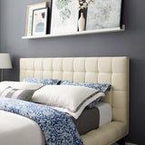 Biscuit Tufted Performance Velvet Queen Platform Bed - Platform Bed available at Alpine Outlets in Denver