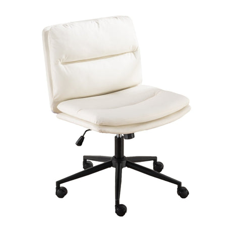 Bizerte Adjustable Swivel Criss Cross Chair with Wide Seat - Office Furniture - Alpine Outlets