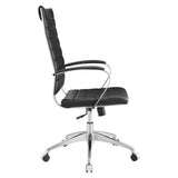 Black Highback Office Chair – Chrome Frame - Workspace - Alpine Outlets