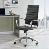 Black Highback Office Chair – Chrome Frame - Workspace - Alpine Outlets