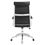 Black Highback Office Chair – Chrome Frame - Workspace - Alpine Outlets