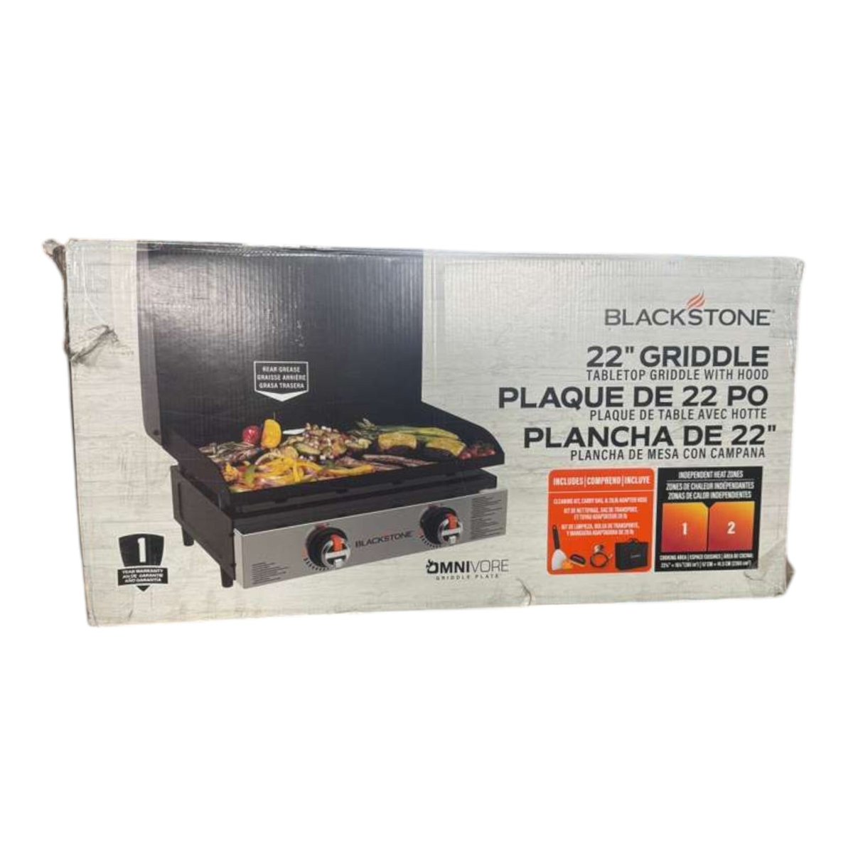 Blackstone 22 inch Omnivore Griddle Tabletop Bundle - Grills & Outdoor Cooking - Alpine Outlets