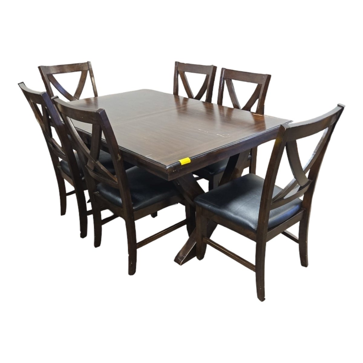 Blakely 7 - piece Dining Table Set - Condition: Used Good - (ID U4872) - available at Alpine Outlets in Denver