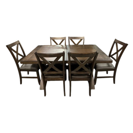 Blakely 7 - Piece Dining Table Set (ID G234567) - Furniture available at Alpine Outlets in Denver