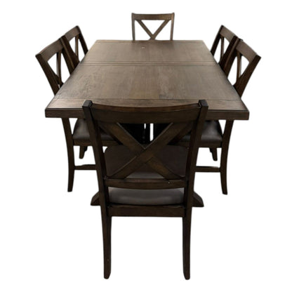 Blakely 7 - Piece Dining Table Set (ID G234567) - Furniture available at Alpine Outlets in Denver