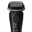 Braun Series 9 Sport+ 9350cc black and gold shaver close-up