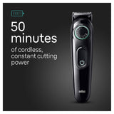 Braun AIO3430 rechargeable trimmer with up to 50 minutes cordless runtime