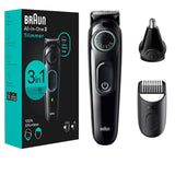 Braun Series 3 AIO3430 3-in-1 Beard, Ear & Nose Trimmer