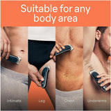 Braun BG5340 body trimmer for chest, underarms, legs and intimate areas