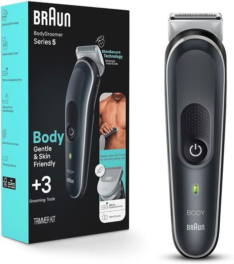 Braun Body Groomer 5 BG5340 Waterproof Body Trimmer