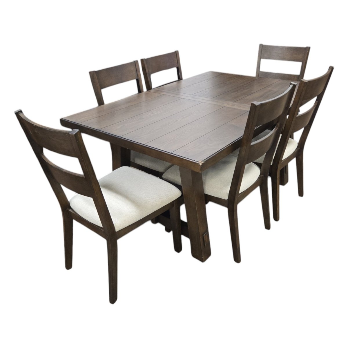 Brinley 7 - Piece Dining Table Set (ID L078964) - Furniture available at Alpine Outlets in Denver