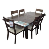 Brinley 7 - Piece Dining Table Set - New - (ID N2571) - available at Alpine Outlets in Denver