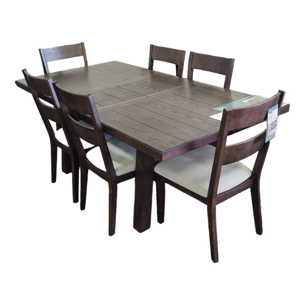 Brinley 7 - Piece Dining Table Set - New - (ID N2571) - available at Alpine Outlets in Denver