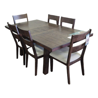 Brinley 7 - Piece Dining Table Set - New - (ID N2571) - Alpine Outlets