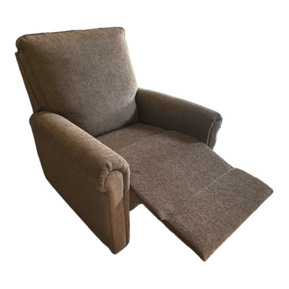 Brown Reclining Chair Rotates 360° - Alpine Outlets