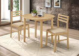 Bucknell 3-Piece Round Drop Leaf Dining Set in Natural - Dining Room Sets available at Alpine Outlets in Denver