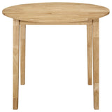 Bucknell 3-Piece Round Drop Leaf Dining Set in Natural - Dining Room Sets available at Alpine Outlets in Denver