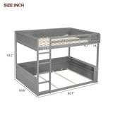 Bunk Bed With Built In Shelves, Storage Box, LED Light And USB Charging Station - Bunk Beds available at Alpine Outlets in Denver