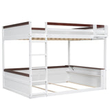 Bunk Bed With Built In Shelves, Storage Box, LED Light And USB Charging Station - Bunk Beds available at Alpine Outlets in Denver