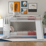 Bunk Bed With Convertible Slide And Stairway - Bunk Beds available at Alpine Outlets in Denver