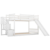Bunk Bed With Convertible Slide And Stairway - Bunk Beds available at Alpine Outlets in Denver