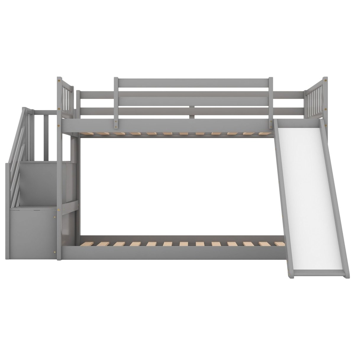 Bunk Bed With Convertible Slide And Stairway - Bunk Beds available at Alpine Outlets in Denver