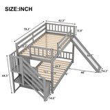 Bunk Bed With Convertible Slide And Stairway - Bunk Beds available at Alpine Outlets in Denver