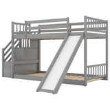 Bunk Bed With Convertible Slide And Stairway - Bunk Beds available at Alpine Outlets in Denver